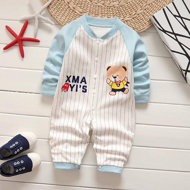 Bodysuit, body tay dài cho bé chất cotton thoáng khí, hình in đẹp sắc nét HOT