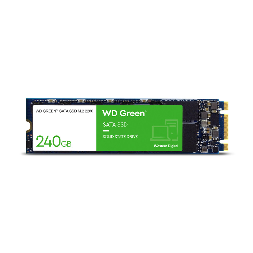 Ổ cứng SSD Western Digital Green M2 2280 SATA III 240GB / 480GB model G3G0B mới nhất 2023 - Hàng Chính Hãng