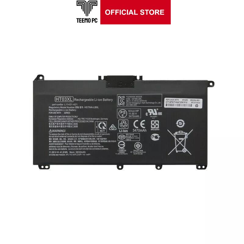 Pin Tương Thích Cho Laptop Hp Pavilion 14-Ce 14-Ce1012Tu 14-Ce1013Tu 14-Ce1014Tu 14s-dk dq Ht03Xl - Hàng Nhập Khẩu New Seal TEEMO PC TEBAT793