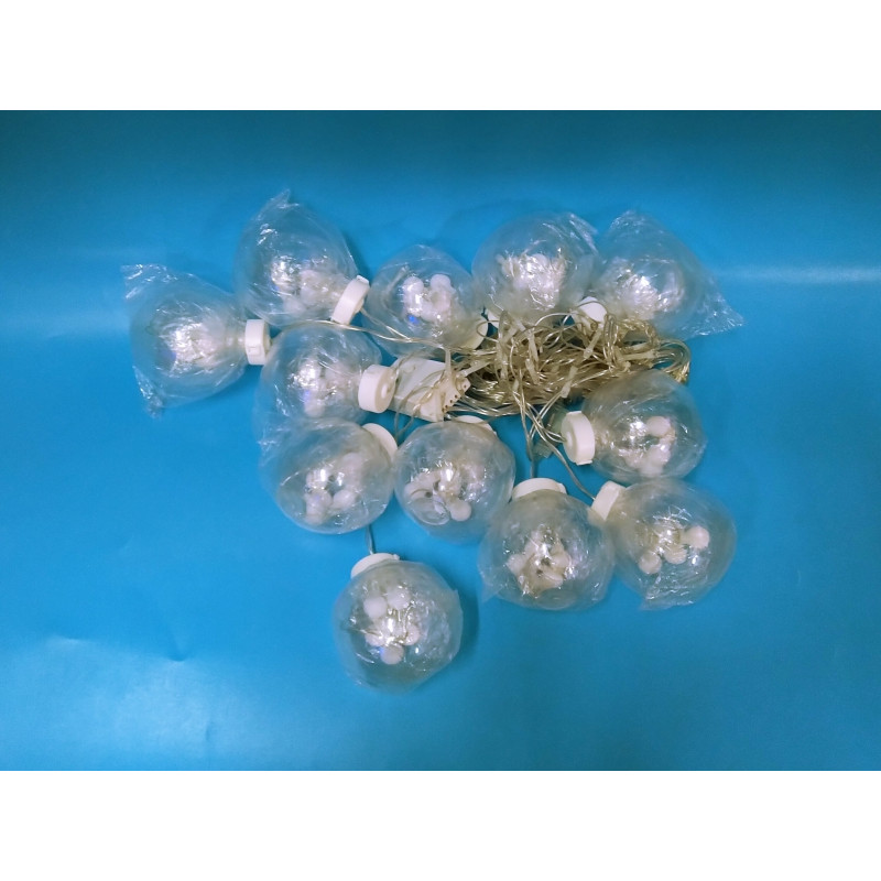 Đèn led trang trí dạng lưới bóng tròn 12 dây