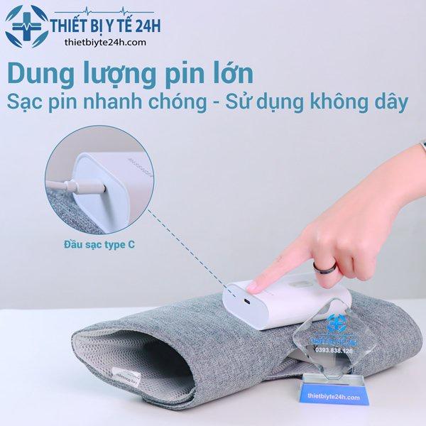Máy Massage Bắp Chân Tích Hợp Nhiều Tính Năng Túi Khí Rung Massage Đến Nhiệt Sưởi Nóng Hỗ Trợ Giảm Đau Nhức HM-C23