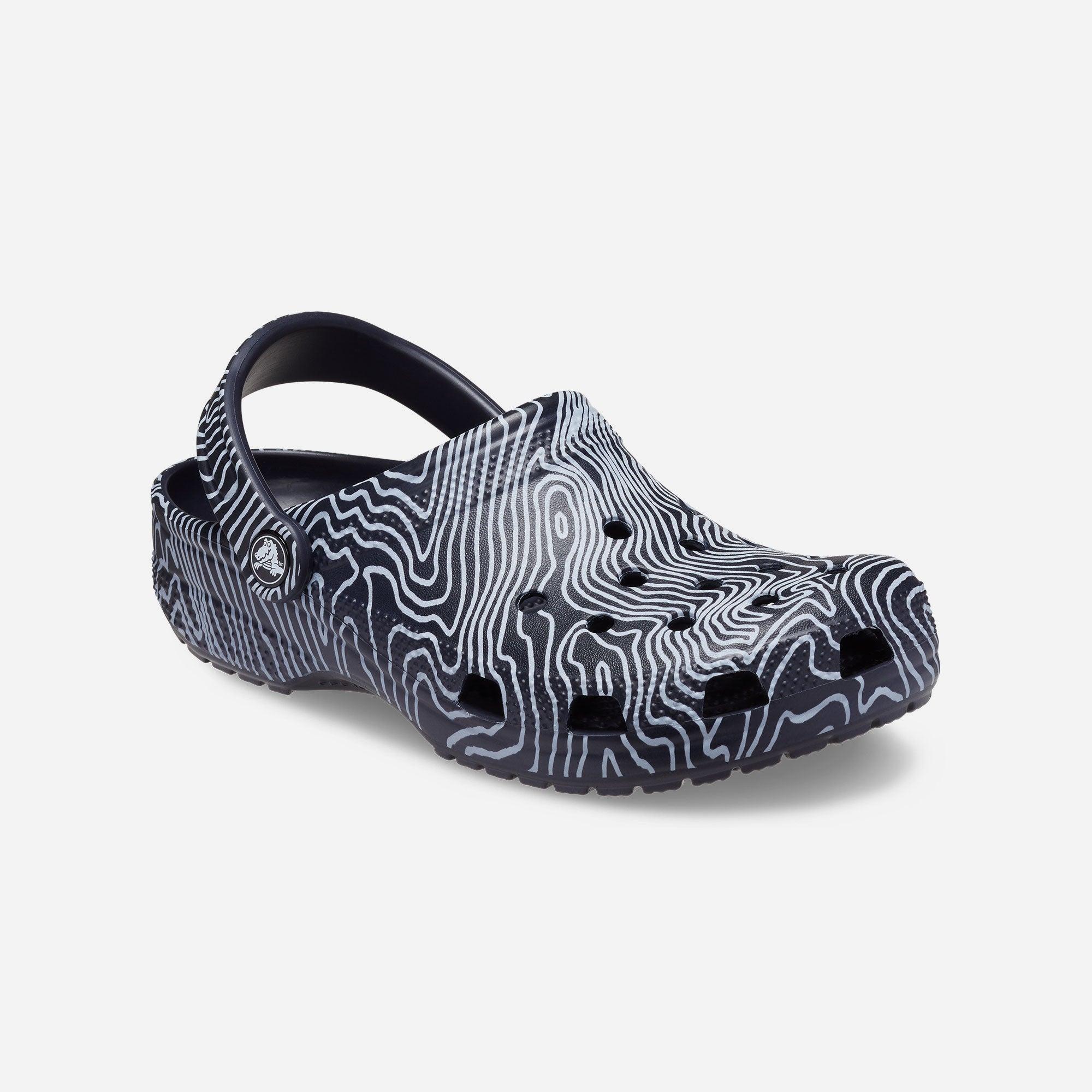 Giày nhựa unisex Crocs Topographic Classic - 208263-4LF