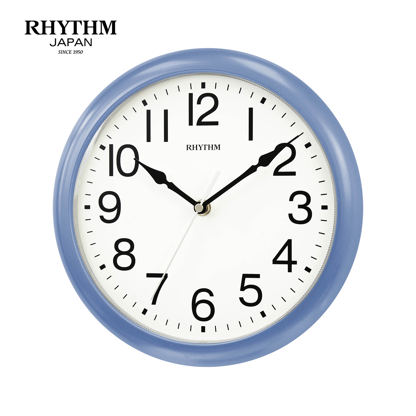 Đồng hồ Rhythm CMG621NR04- Kt 26.2 x 4.0cm, 320g, Vỏ nhựa. Dùng Pin.