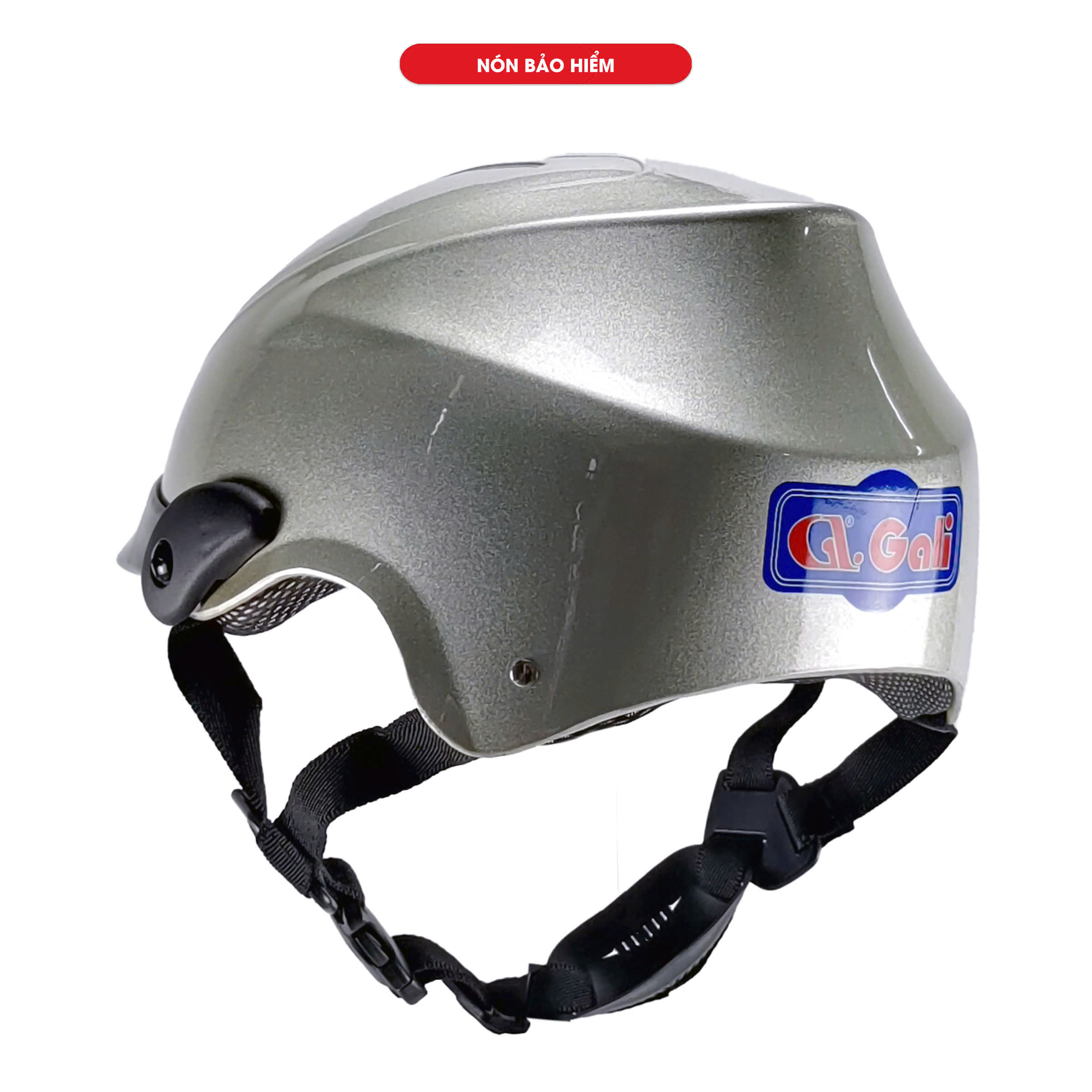 [ QUÀ TẶNG ] NÓN BẢO HIỂM 3 LỚP CAO CẤP | DÂY ĐEO CHẮC CHẮN | MÀU NGẪU NHIÊN: ĐEN - ĐỎ - XÁM - XANH