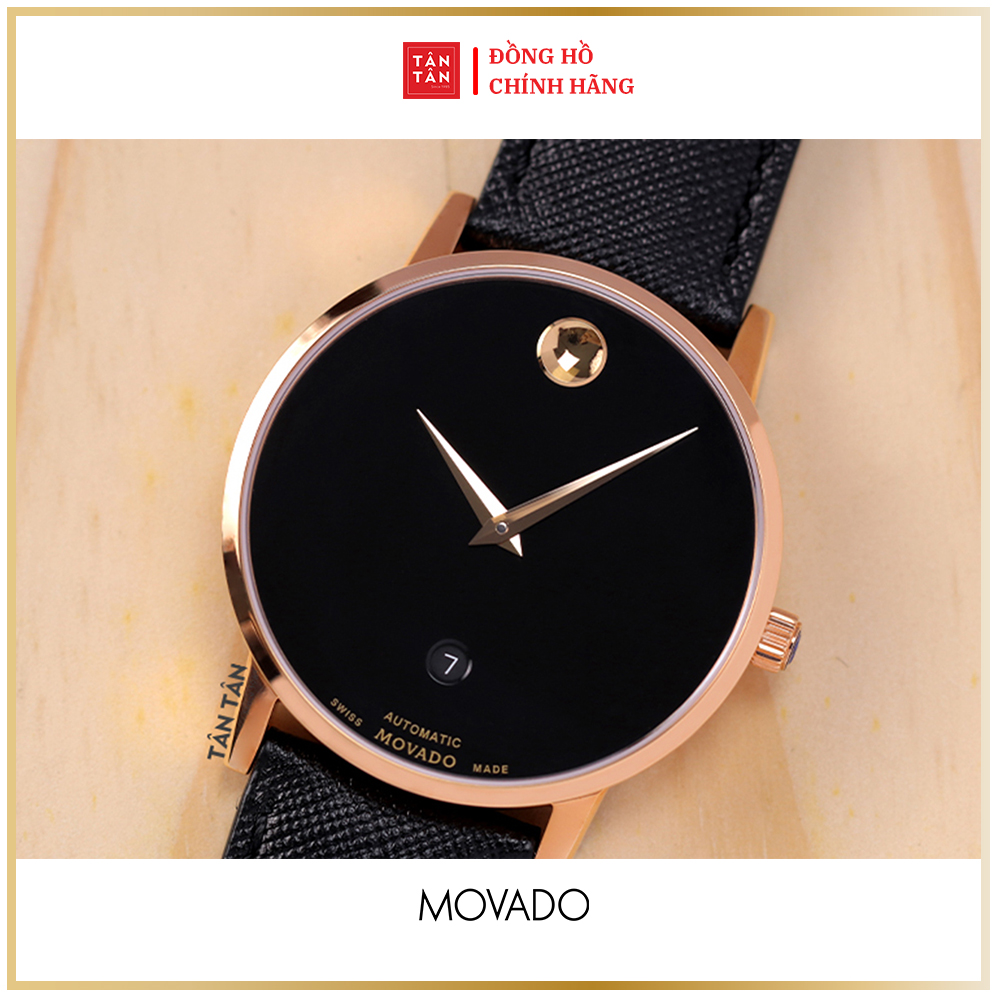 Đồng Hồ Thời Trang Nam Movado Automatic Museum Classic 0607474 40mm
