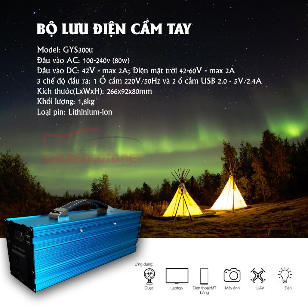 Bộ lưu trữ điện cầm tay - Pin lithium 160Wh