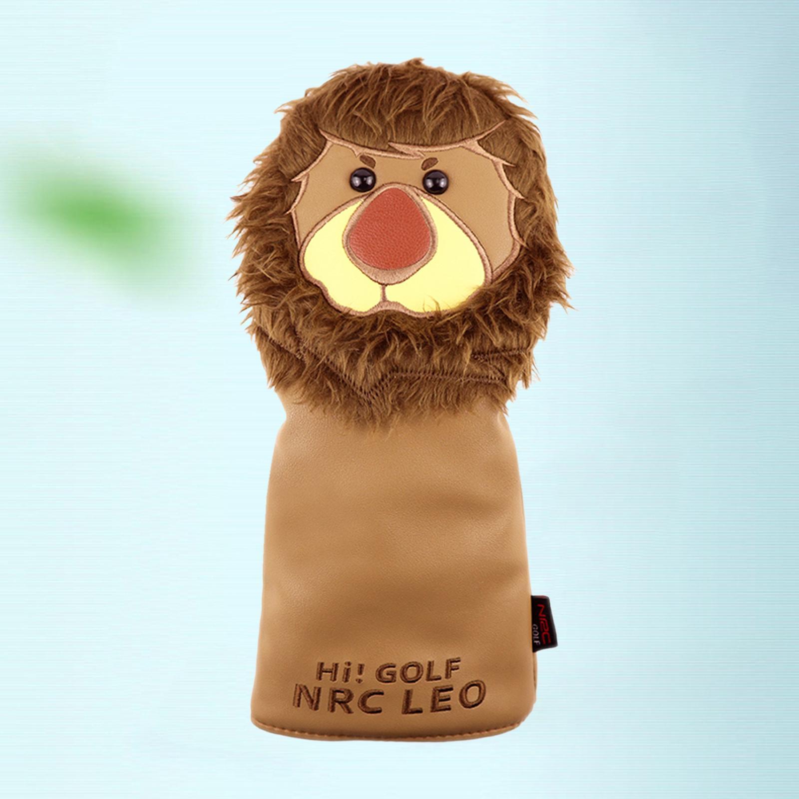 3 Pieces Animal Golf Club Head Cover Driver / Fairway Wood / Hybrid