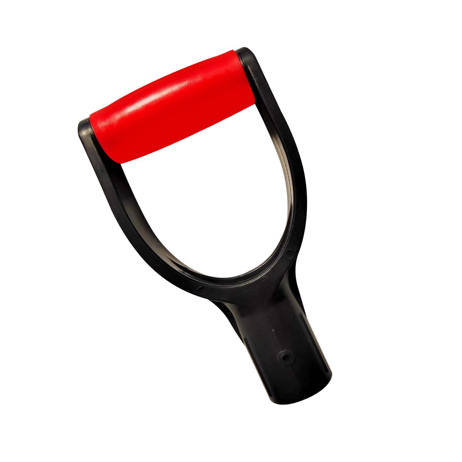 Shovel Handle Grip Spade Handle Replace D Handle Garden Triangular Spade Handle Sturdy Snow Shovel Handle Shovel Grip for Gardening Fittings