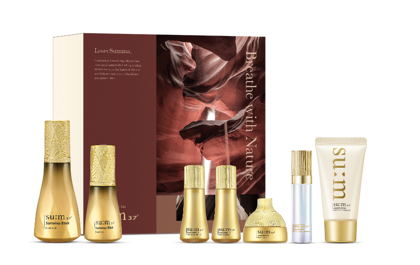 Bộ tinh chất chống lão hóa đa tác động cải thiện 8 vấn đề chuyên sâu Su:m37 8-Miracle Power Essence set