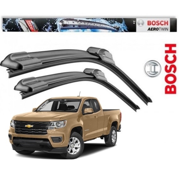 Gạt Mưa BOSCH AeroTwin Euro Set A154S Kích thước 22 Inch /55cm – 18 Inch /45cm | Dành cho Xe Chevrolet Colorado và Chevrolet Trailblazer