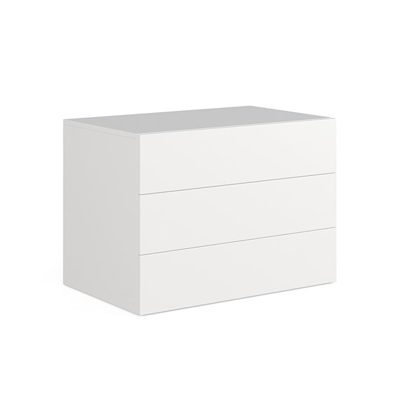 NOVA, Tủ đựng đồ lưu trữ 3 ngăn kéo size nhỏ DRA_034, 76x48x54cm
