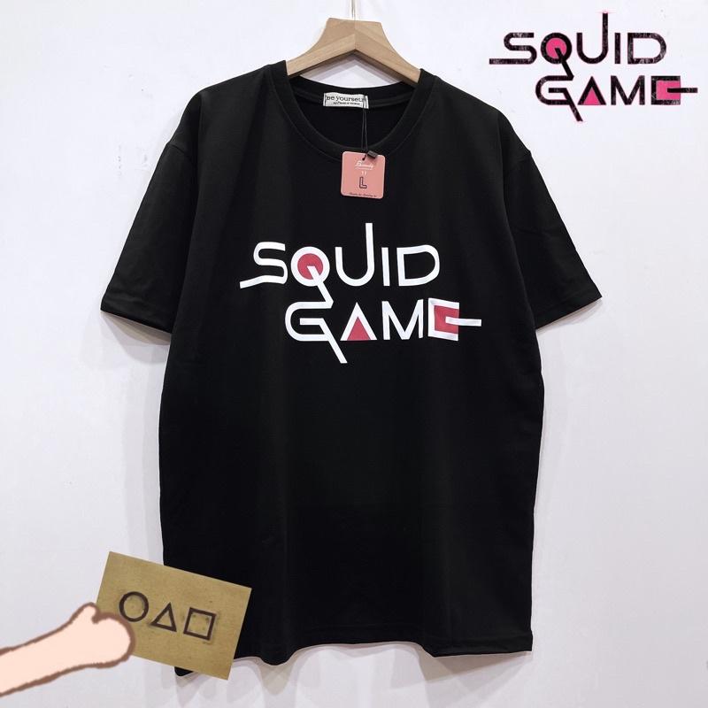Áo thun SQUID GAME tay ngắn Be Yourself unisex size M L XL - SQUID GAME TRÒ CHƠI CON MỰC