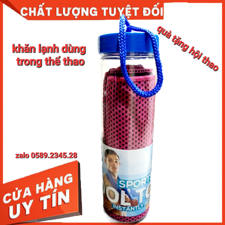 Khăn Lạnh Tập Thể Thao Đa Năng Thấm Hút Mồ Hôi, Khăn Chuyển Nhiệt Lạnh Làm Mát Tức Thì Khi Tập Thể Thao, Gym, Yoga  Làm việc, vận động trong thời tiết ngày hè oi bức khiến cho cơ thể bạn tiết ra nhiều mồ hôi tạọ cảm giác khó chịu mệt mỏi, hay ngồi làm việ