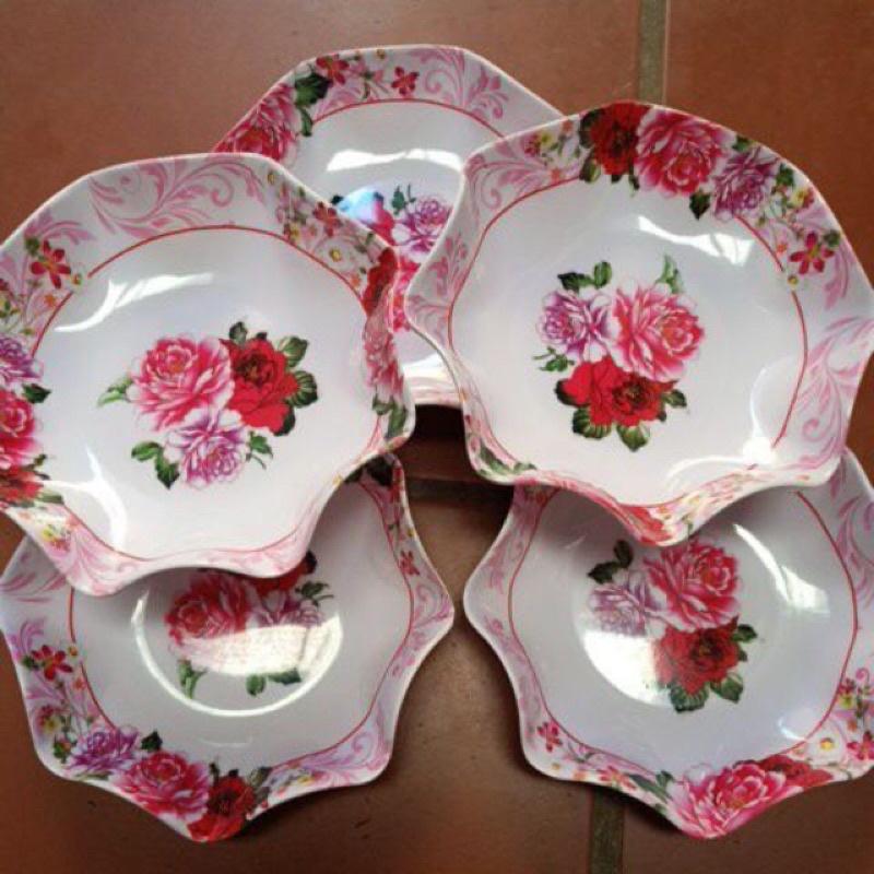 Đĩa Hoa Nhựa Siêu Xinh