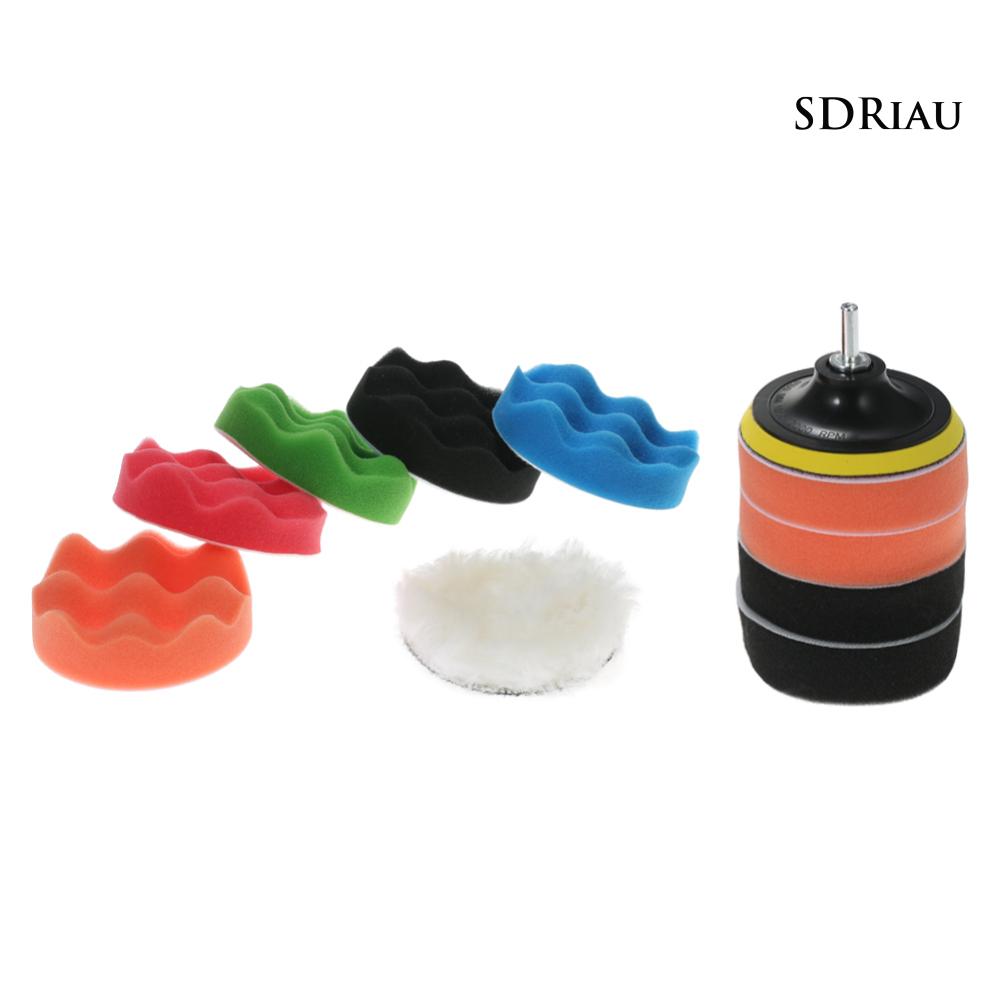 Bộ 11 Miếng Xốp Chuyên Dụng Đánh Bóng Xe Hơi 4 Inch Xqcqjx