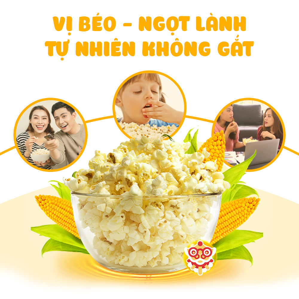 Bắp Mỹ Rang Bơ, Bắp Nỗ Rạp Chiếu Phim TETE Food