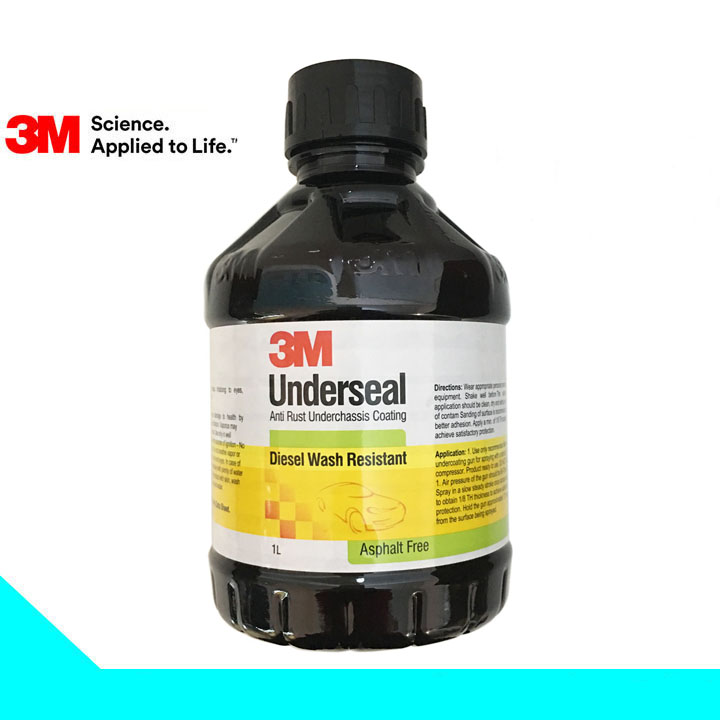 Sơn phủ gầm 3M Underseal chai 1L