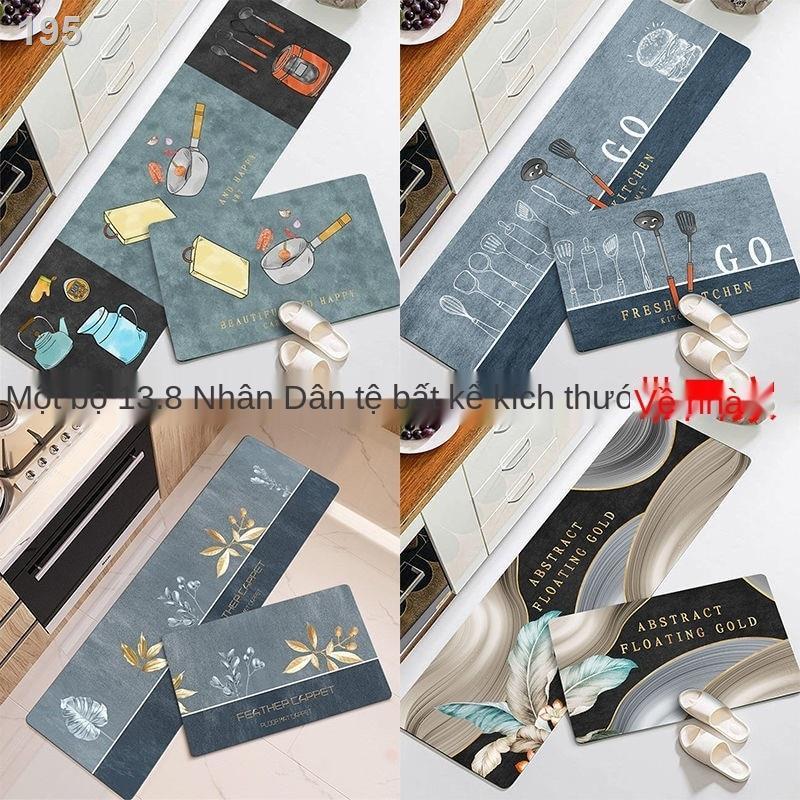 Thảm trải sàn nhà bếp gia dụng thấm nước, dầu, chống trơn trượt