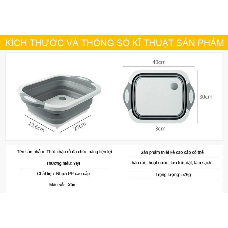 THỚT KIÊM CHẬU GẤP GỌN 2 TRONG 1 ĐA NĂNG TIỆN DỤNG