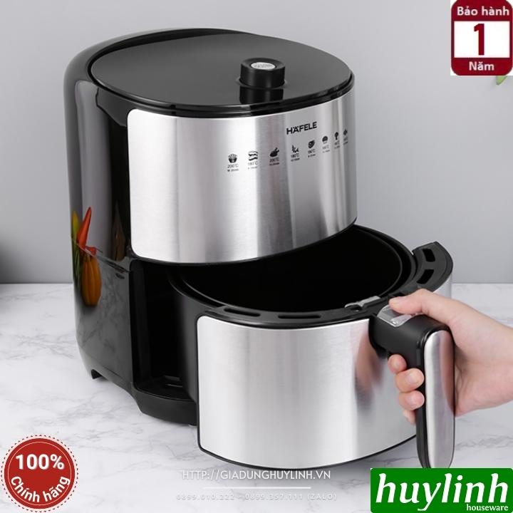 Nồi chiên không dầu điện tử Hafele AF-68A - 3.2 lít - 1500W - 8 chương trình - 535.43.710 - Hàng chính hãng