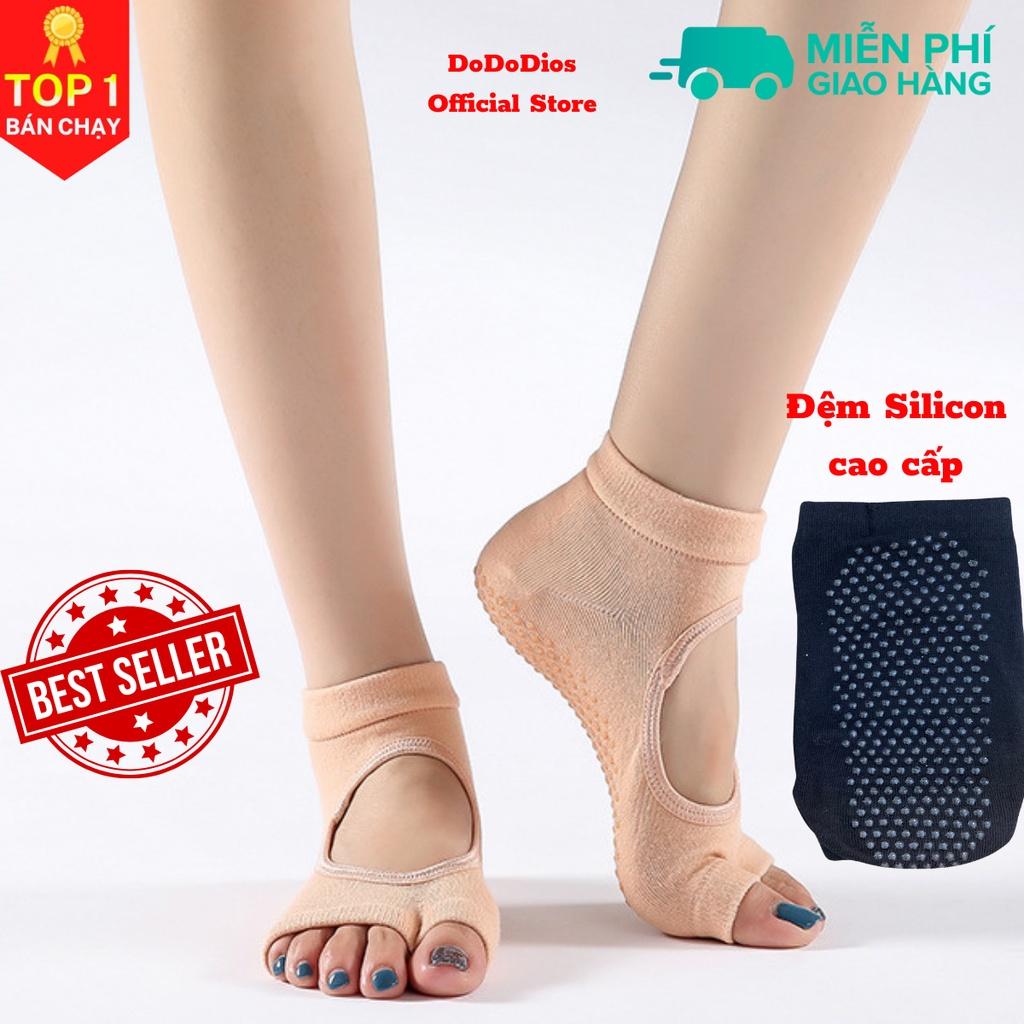 Vớ tập Yoga chống trượt DoDoDios có đính hạt Silicon dẻo tăng độ bám Giúp Bảo Vệ Khi Tập Luyện Yoga