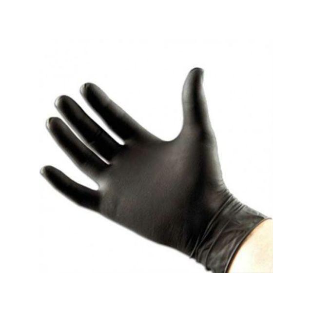 Găng tay đen cho búp bê mô hình tỉ lệ 1:6 MSS73