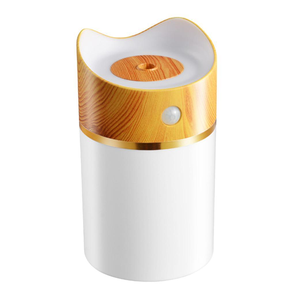 USB LED Ultrasonic Home Office Humidifier Air Diffuser Purifier Mist Maker Pink