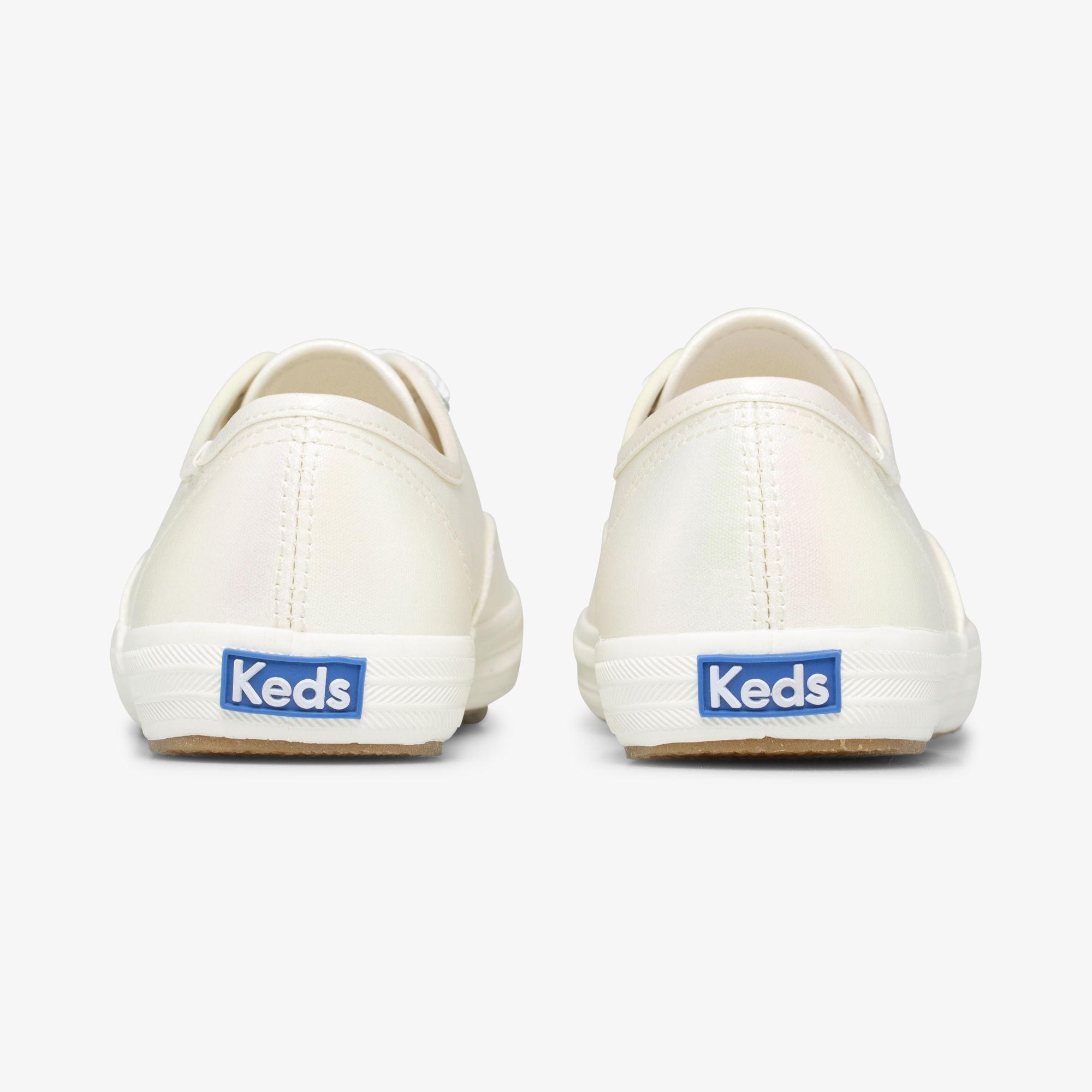 Giày Keds Nữ- Champion Irridescent Canvas White Multi- KD065886
