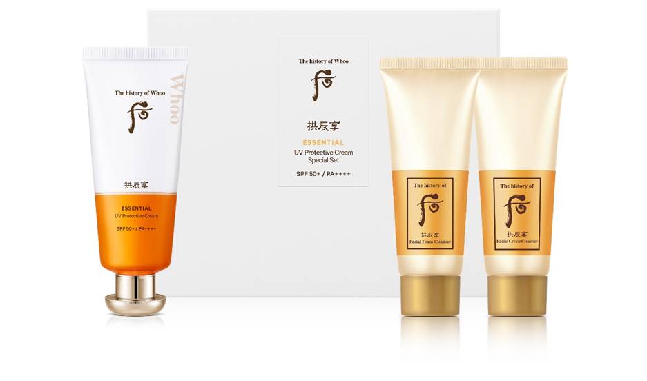 Kem chống nắng dưỡng ẩm The history of Whoo Gongjinhyang Essential UV Protective Sun Cream SPF50+, PA++++ 60ml