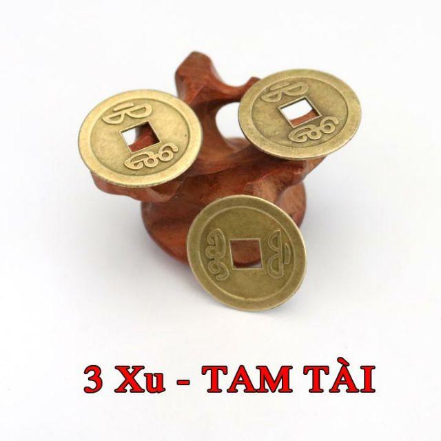 Đồng Tiền xu đồng cổ đường kính 2cm