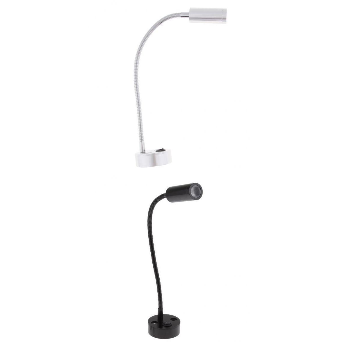 2X 12V 3W LED Reading Light  Boat Wall Mount Bedside Book Lamp