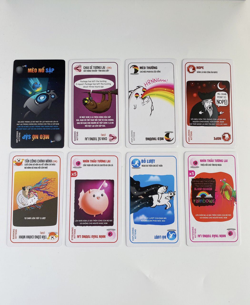 Bộ Mèo Nổ Exploding Kittens: Recipes for Disaster Việt Hóa