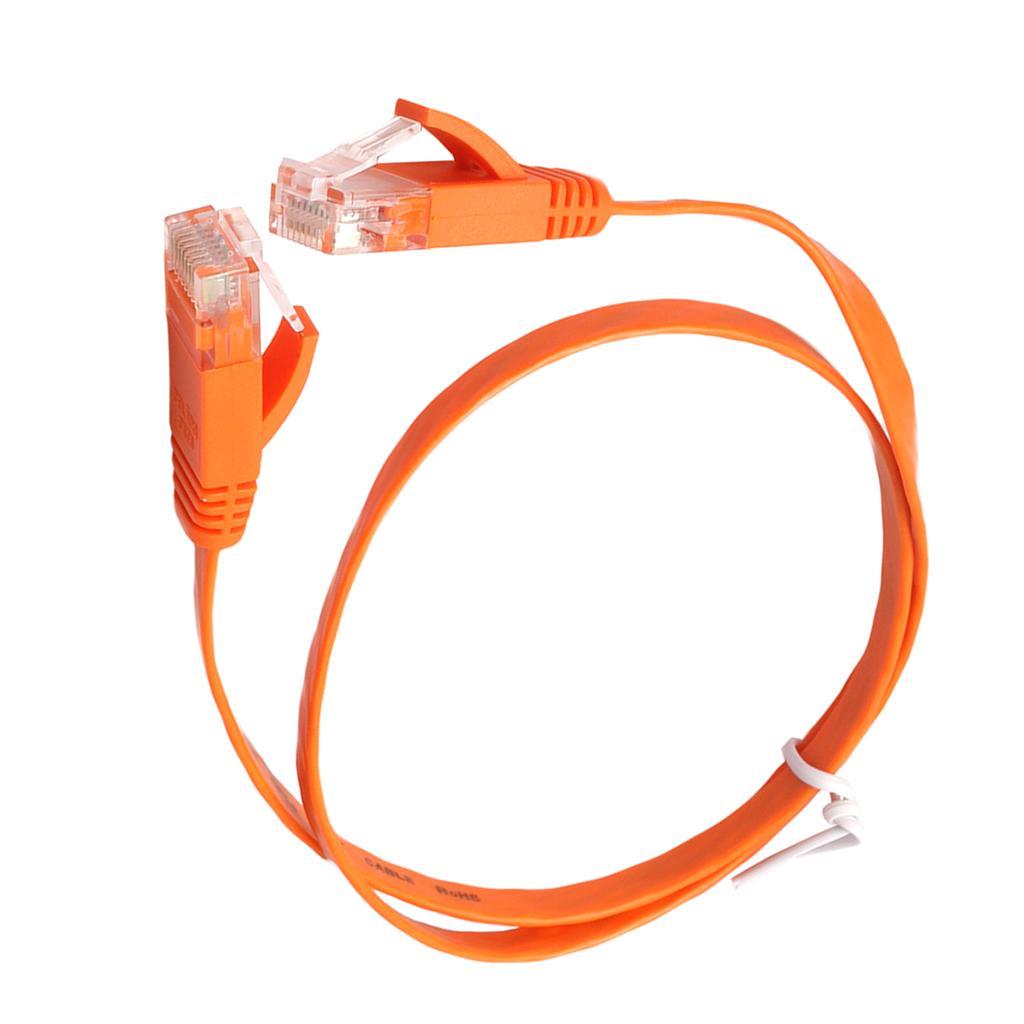 FLAT Ethernet  Network Cable Patch Lead RJ45 for //Xbox