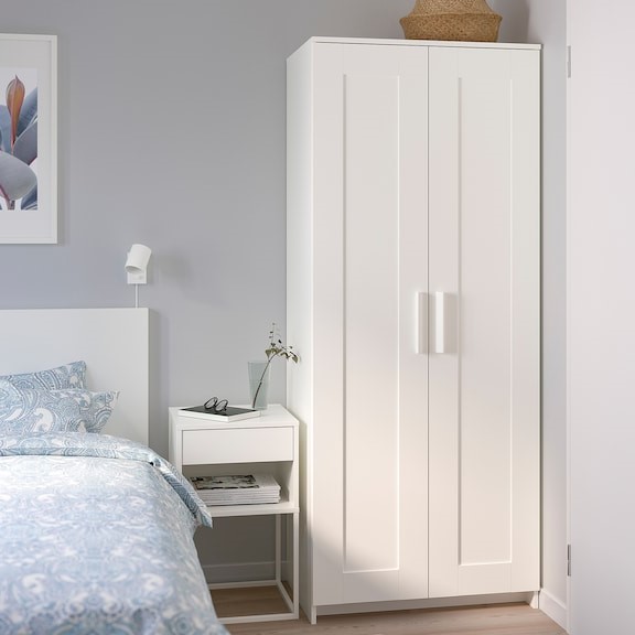 KALUA, Tủ quần áo 2 cánh mở, 78x50x191cm