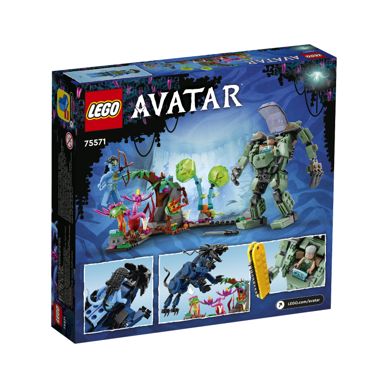 Đồ Chơi LEGO AVATAR Neytiri & Thanator Đối Đầu Chiến Giáp Quaritch 75571