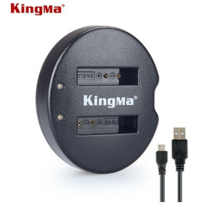 Combo pin sạc Kingma cho Nikon EN-EL12, Hàng chính hãng