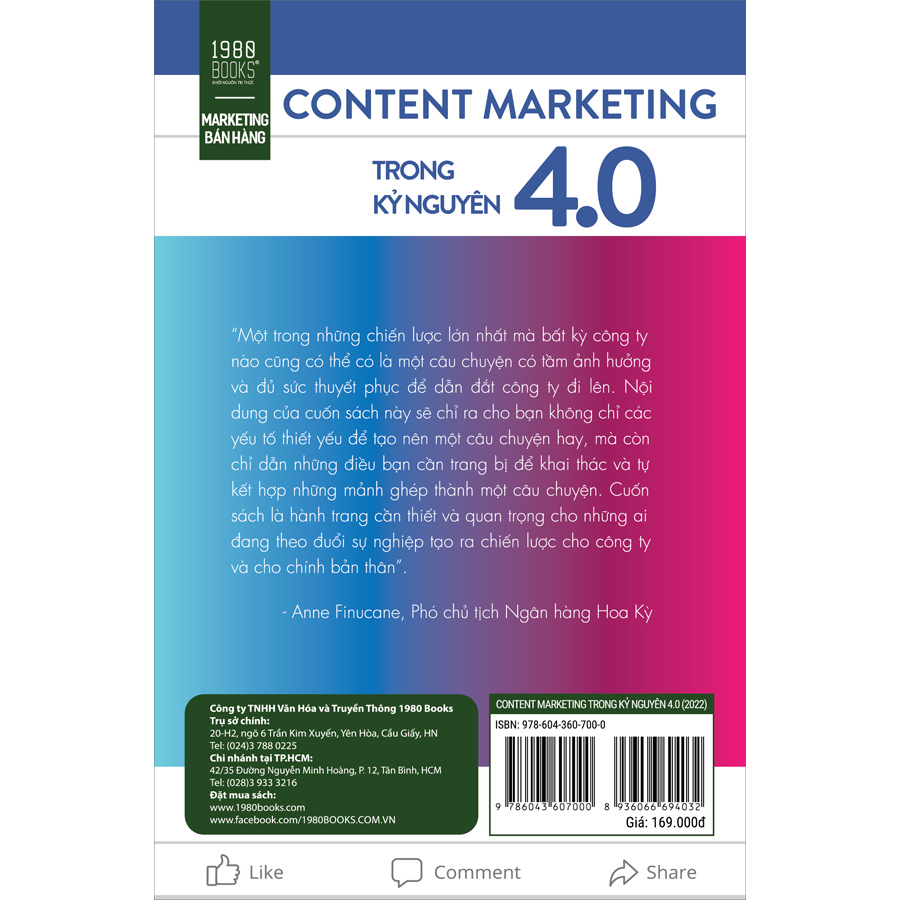 Content Marketing Trong Kỷ Nguyên 4.0 ( Tái Bản)