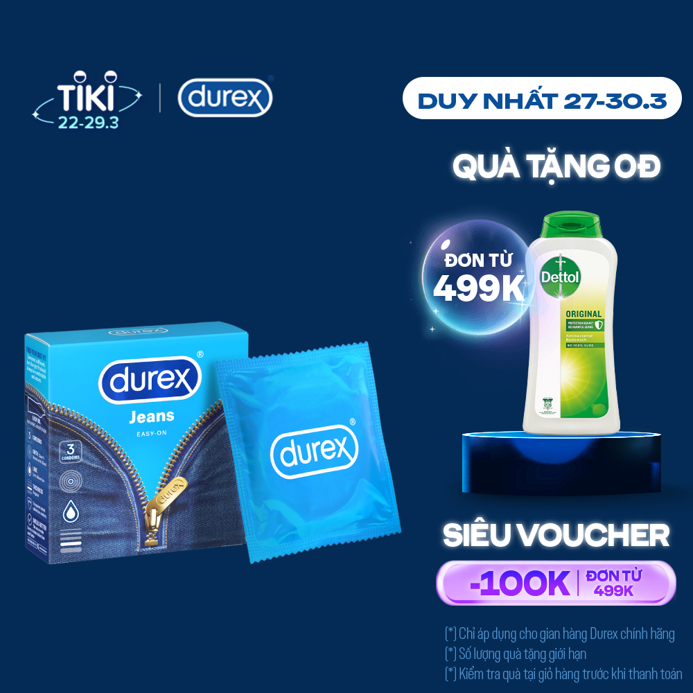 Bao Cao Su Durex Jeans