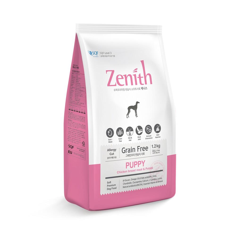 GÓI 1.2KG / 3KG - HẠT MỀM ZENITH CHO CHÓ CON VÀ CHÓ TRƯỞNG THÀNH