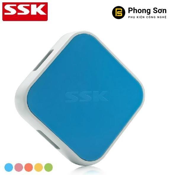 Chia cổng HUB USB 4 cổng SSK SHU - Hàng Chính Hãng