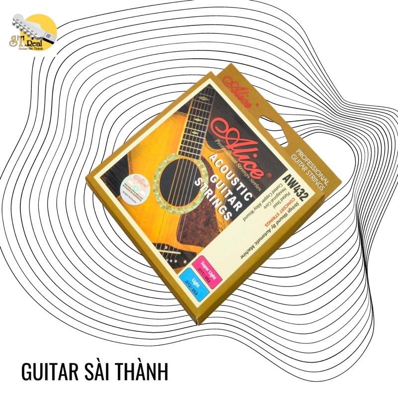 Dây Đàn Guitar Acoustic Alice AW432 dành cho loại đàn guitar acoustic