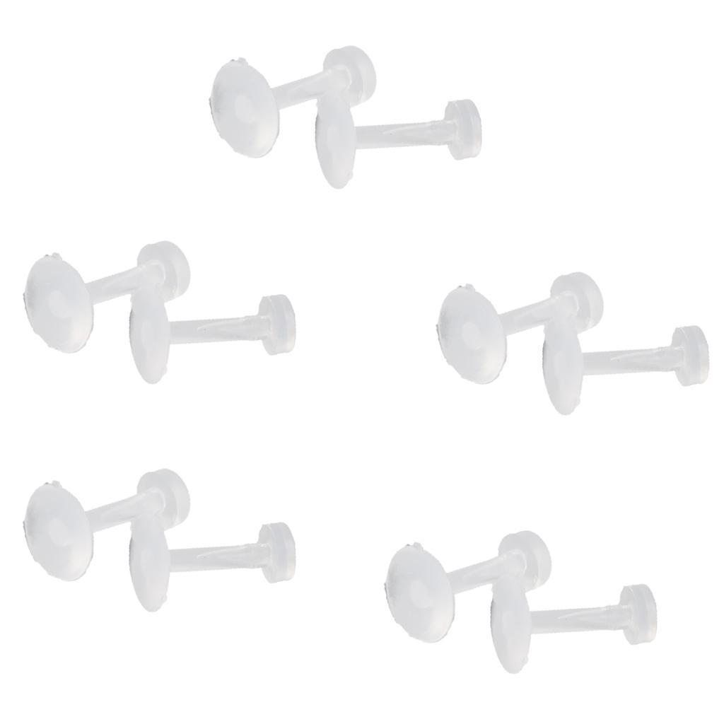 20pcs/Lot Acrylic Nose Pin Stud Bar Body Piercing Men Women Piercing 16G