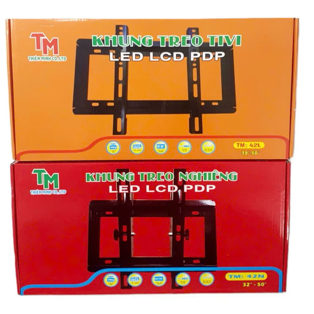 Khung treo Tivi nghiêng từ 39-65 inch - Hàng chính hãng / Hàng nhập khẩu