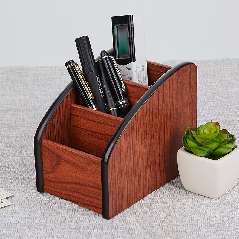 Cắm Bút Gỗ Ép Công Nghiệp Đựng đồ gia dụng VPP, trang sức