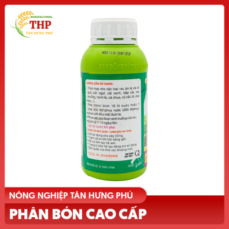 Phân Bón Lá Cao Cấp Đầu Trâu MK Phomic | Phân bón Chuyên Rau | Chai500ml