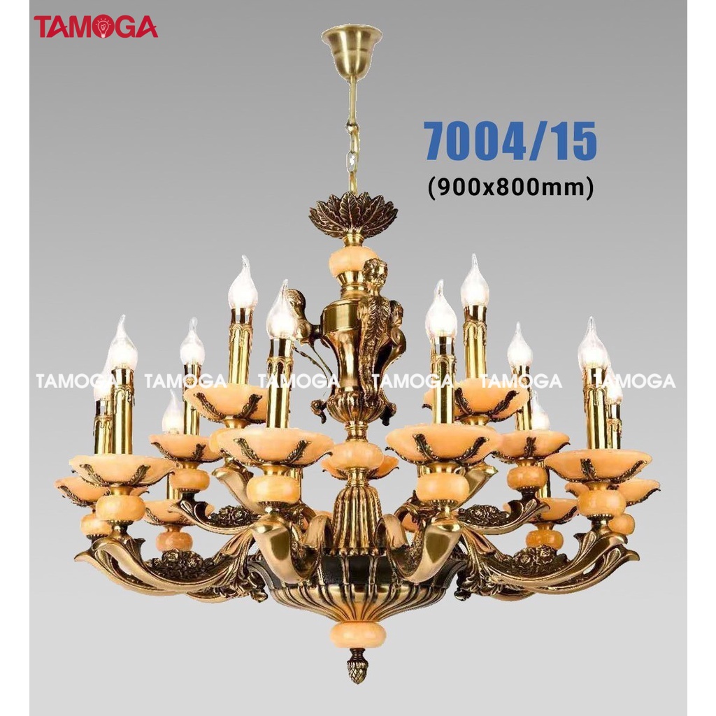 Đèn treo trần trang trí 15 tay TAMOGA VINETA 7004