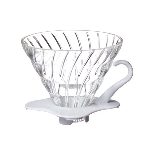 Phễu Pha Cà Phê Hario V60 Bằng Thủy Tinh, 2 Ly