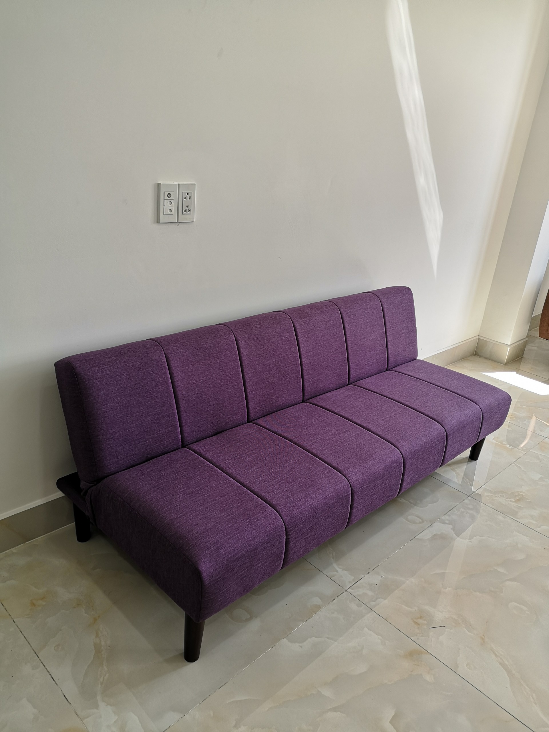 Sofa giường đa năng BNS2022 (170 x 86 x 68) - Tím