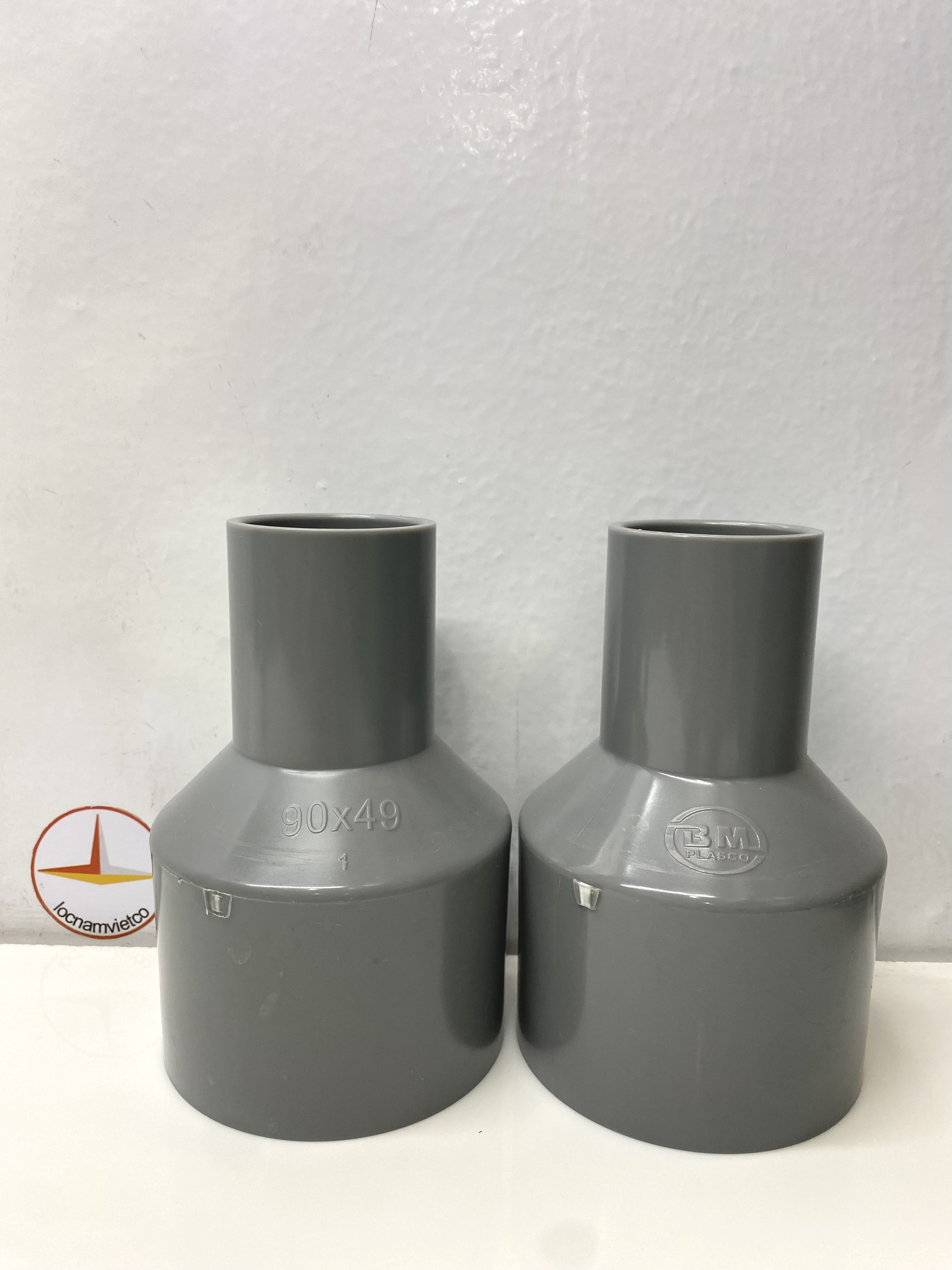 Nối giảm 90 x 49 nhựa PVC Bình Minh _N90x49