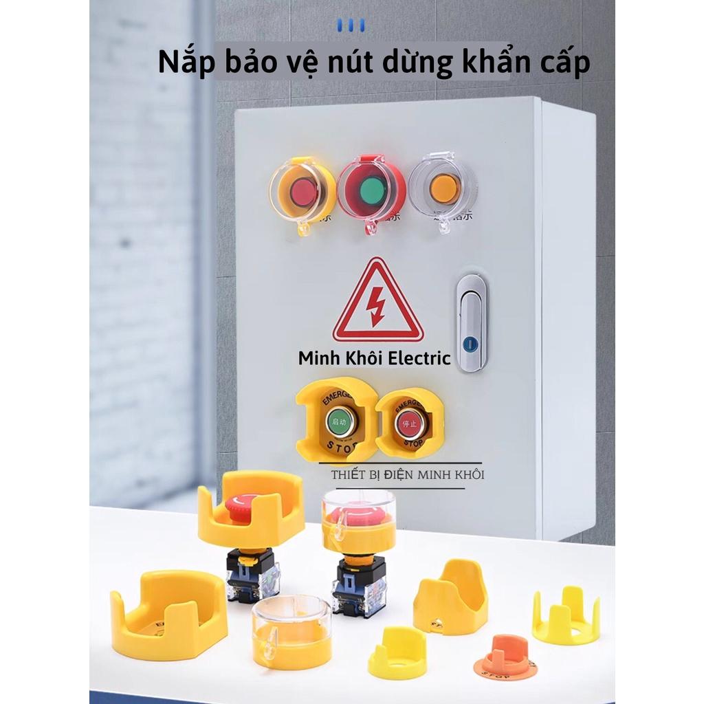 Nắp Chụp Bảo Vệ Nút Dừng Khẩn Cấp Phi 22mm